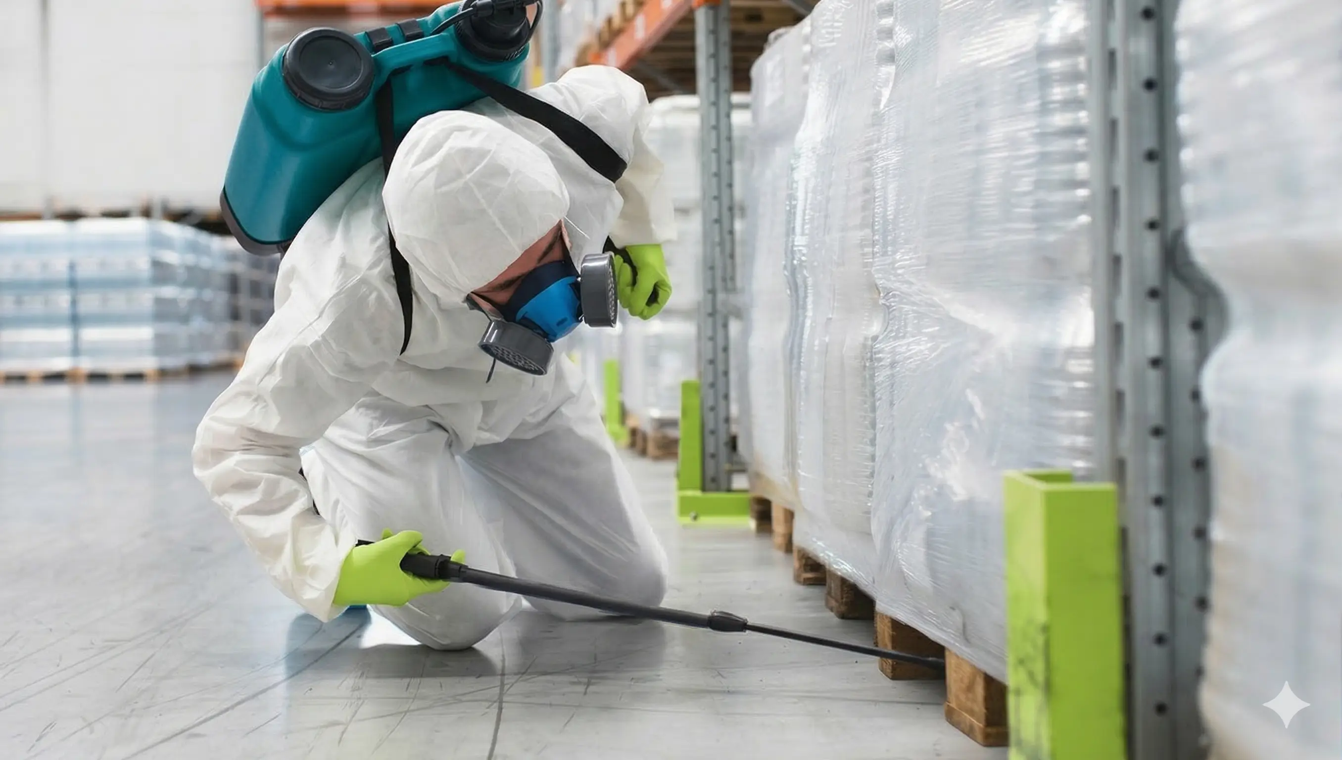 Equipe profissional de especialistas em controle de pragas da Ecoability com certificação INEA